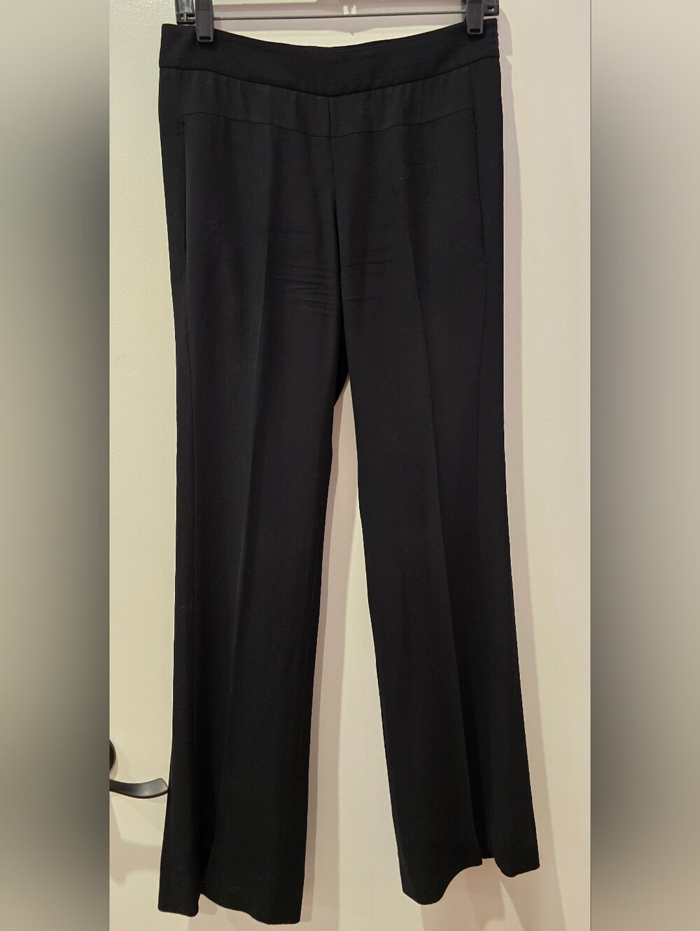 Theory Black Women's - Work/ Dress Trousers - Wool